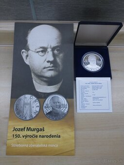 strieborné mince SK proof - 3