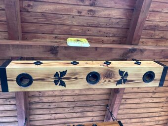 Lustre drevený hranol - 3