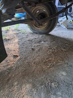 Prívesný vozík za 4x4 štvorkolku malotraktor - 3