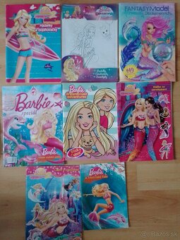 Barbie morská víla so stojanom+ darčeky - 3
