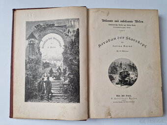 Starožitná německá verneovka Tvrdohlavý Turek 1887 Verne - 3