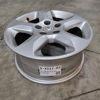 Renault disky 5x108 R16 6,5J ET50 - 3