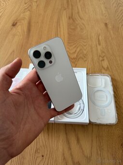 iPhone 15 Pro 128 gb White Titanium v záruke + príslušenstvo - 3