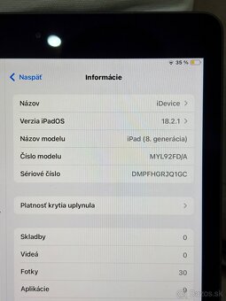 Apple iPad 8. generácie – 32 GB, Wi-Fi, Space Gray - 3