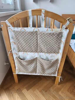 Detská postieľka so sťahovacím bokom - 3