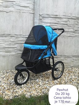 Kočíky pre psy Pawhut Jogger - 3
