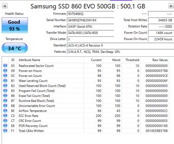 Samsung 860 EVO 500GB SSD - 3