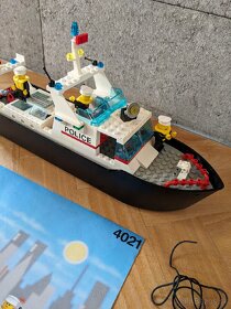 Lego town 4021 police boat - 3
