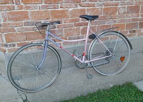 Retro bicykel ružovo-fialový - 3
