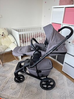 EASYWALKER kombinovaný kočík Jimmey Iris Grey XXL - 3