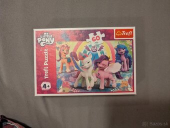 Puzzle  poníky 60 kusov - 3