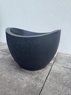 Scheurich Kvetináč priemer 50 cm čierny granit - 3