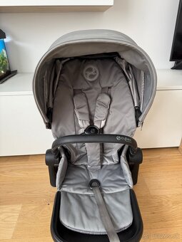 Poťah športového sedenia cybex priam 4.0 pearl grey - 3