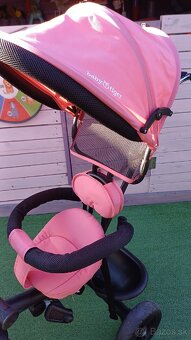 Kinderkraft Baby Tiger trojkolka FLY ružová - 3