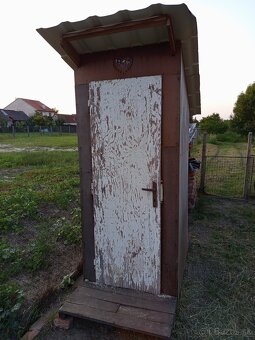 Latrína, suché WC, kadibudka - 3