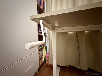 TROTTEN 120x70 cm (béžová / biela) - 3