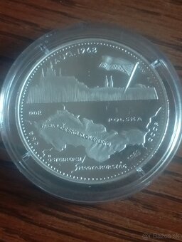 Strieborná pamätná medaila Alexander Dubček-1968 - 3