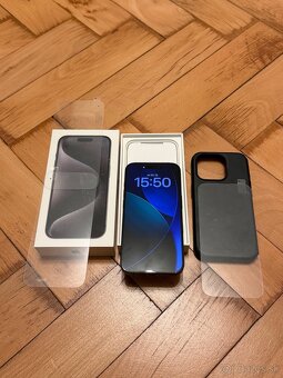 iPhone 15 PRO 512GB ČIERNY 88% BATÉRIA KRÁSNY STAV - 3