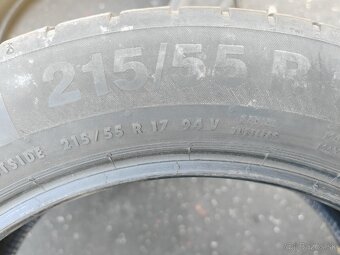 Letné pneumatiky Continental 215/55 r17 - 3