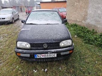 Volkswagen Golf 3 cabrio/ Karmann/ 1.8/ benzín/ el. strecha - 3