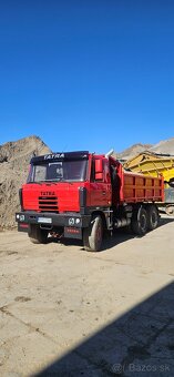 Dovoz sypkých materiálov vozidlom tatra 815,zemné a výkopové - 3