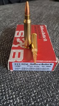 Strelivo S&B 223REM HPBT 5,0g / 77grs - 3