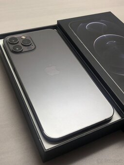 IPHONE 12 PRO • 256 GB • BATÉRIA 100 % • ČIERNA - 3