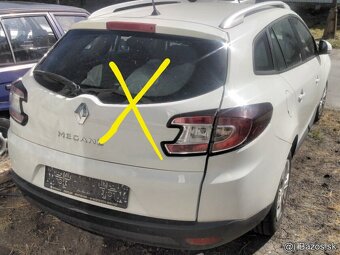 Renault Megane Grandtour III 1.6 2010 predám DVERE, NÁRAZNÍK - 3