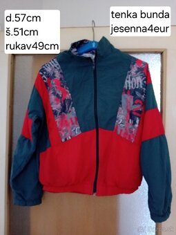 Predám detské tenké jesenné bundy od 5- 10 eur. - 3