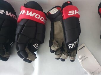 Hokejové rukavice SHERWOOD senior 14" nové,super cena - 3