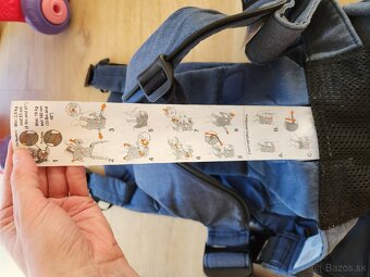 Babybjörn One ergonomické nosítko classic denim blue - 3