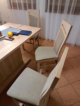 jedálenské stoličky 6ks - 3