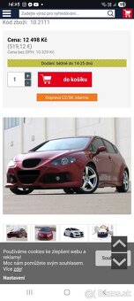 Predám tuning nárazník na Leon Mk2 - 3