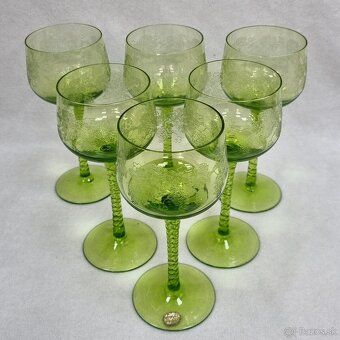 Poháre vzor vinič - 3