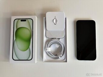 ✅iPhone 15 green 128gb v záruke✅ - 3