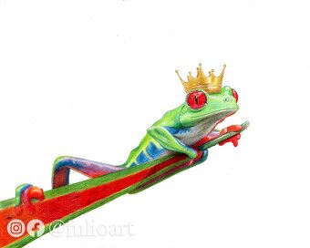 ''The Frog Prince'' - Hyperrealistická kresba - 3