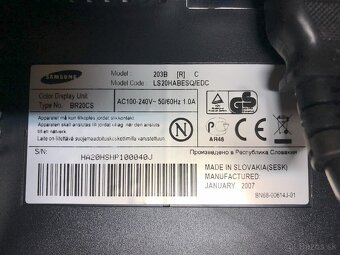 Samsung SyncMaster 203B - 3