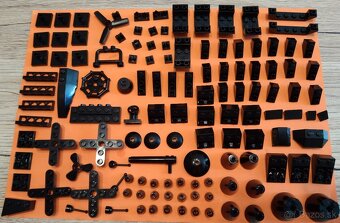 B4 Lego® Originál Diely, čierne - 3
