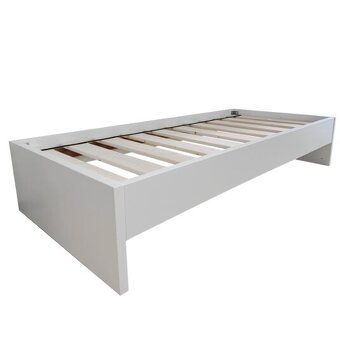 Predám jednolôžkovú posteľ 90x200cm BIELA PEVNA KVALITNA NEW - 3