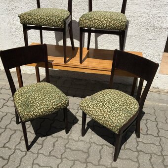 Retro stolicky drevene UP Zavody vidiecke 4ks - 3