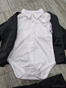 Detský oblek aj s košelou - 3