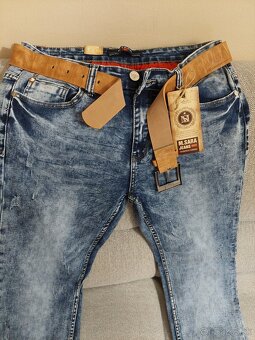 Pánske rifle M.SARA veľkosť 34 - 3