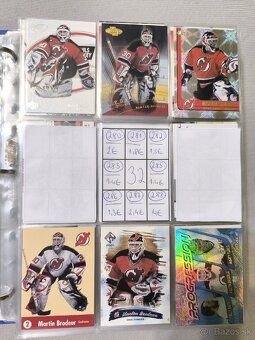 Hokejové kartičky - Martin Brodeur 2 - 3