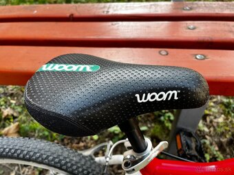 červený  bicykel woom 3 - 3