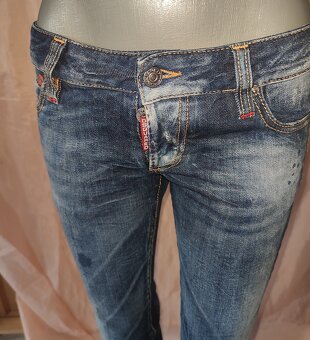 krásne džínsy Dsquared2 38 - 3