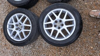 Original kolesa vw golf 4 5x100R16, 205/55R16 - 3