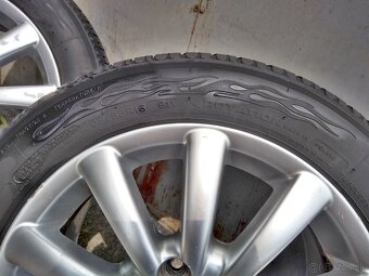 Hliníkove disky s letnými pneumatikami VW - 3