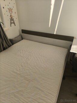 Postel 140x200 s úložným priestorom a matracom - 3