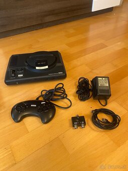 Sega Mega Drive herná konzola + 7hier + príslušenstvo - 3