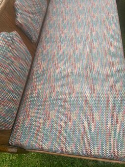 Rohová lavica zo stolom na terasu,chatu,chalupu - 3